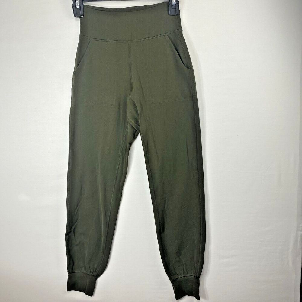 Lululemon Align Jogger 28" Inseam Leggings Size 2 Dark Olive Green
